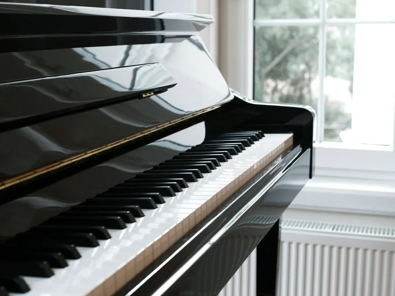 pianino w domu